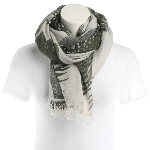 Schal, in Dunkelgrün, Kaschmir, Friendly Hunting