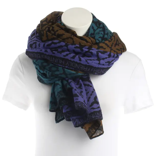 Scarf, in Multicolored, Cashmere, Friendly Hunting