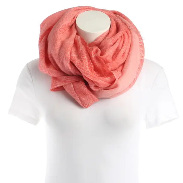 Schal, in Hellrot, Kaschmir, Friendly Hunting