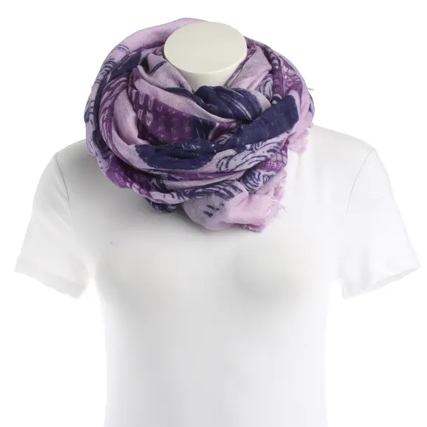 Scarf, in Purple, Cashmere, Friendly Hunting