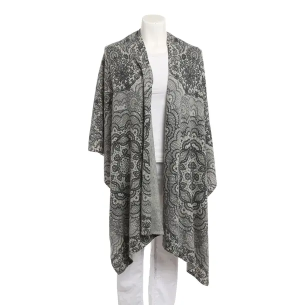 Poncho, in Grau, Kaschmir, Friendly Hunting