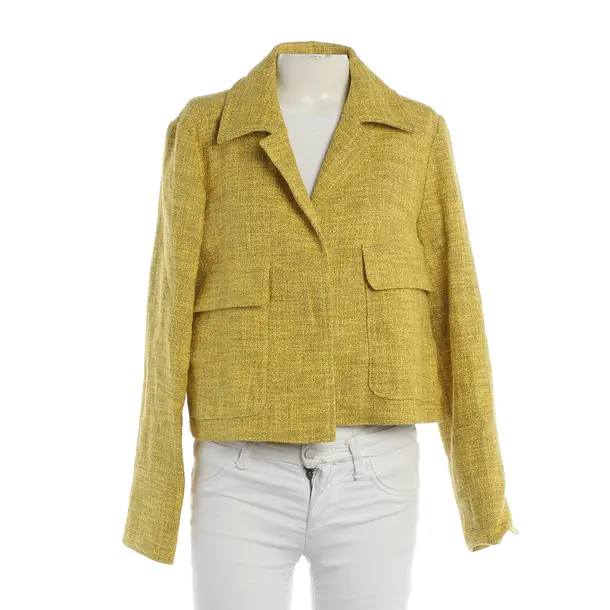 Giacca estiva, in Giallo senape, Poliacrilico, Odeeh