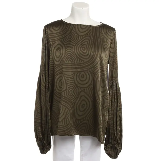 Blouse, in Brown, Silk, Friendly Hunting