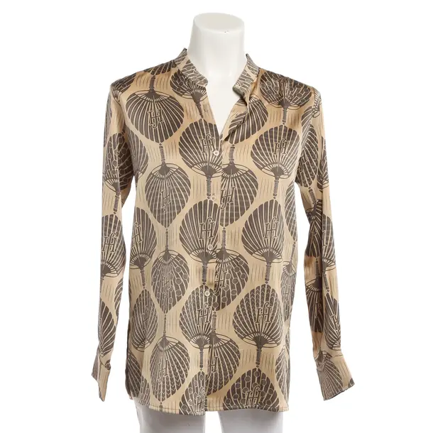 Bluse, in Braun, Seide, Friendly Hunting
