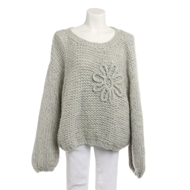 Pullover, in Grau, Baumwolle, Ella Silla