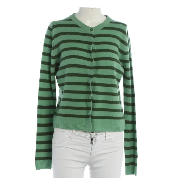 Cardigan, in Green, Cashmere, Friendly Hunting