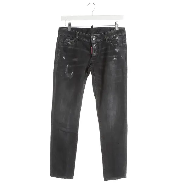 Skinny Jeans, in Dark Gray, Cotton, Dsquared
