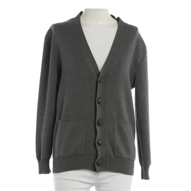 Strickjacke, in Grau, Baumwolle, Golden Goose