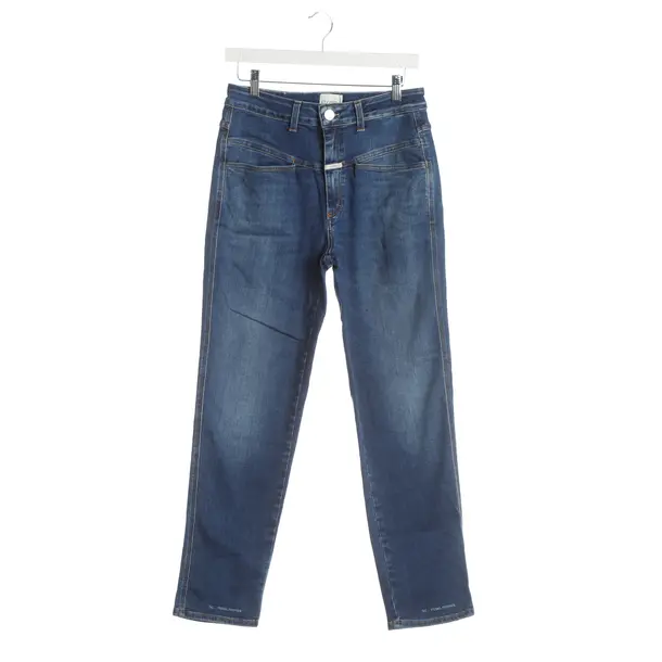Jeans slim fit, in Blu, Cotone, Chiuso