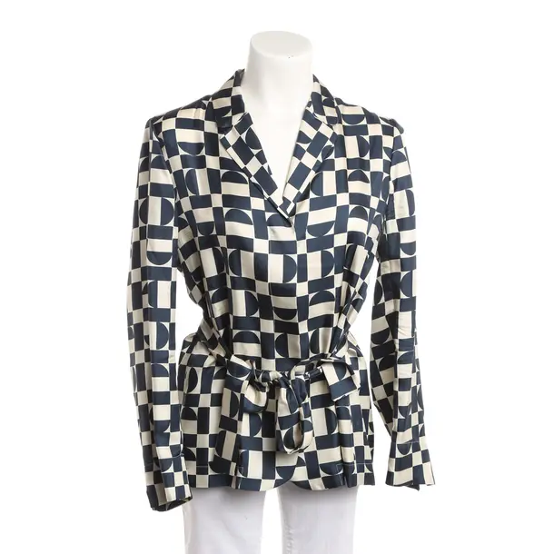 Bluse, in Navy, Seide, Max Mara