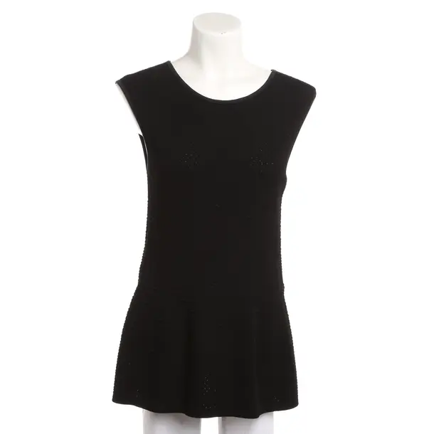 Top, in Black, Viscose, Marc Cain
