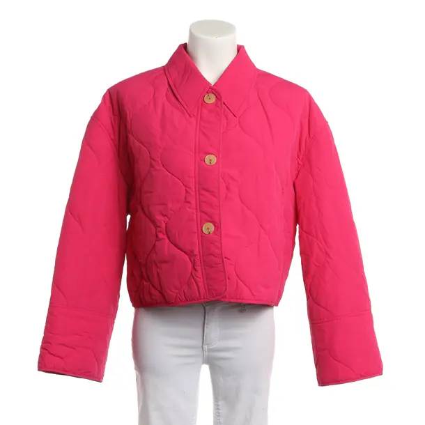 Mid-Season Jacket, in Pink, Polyamide, Closed