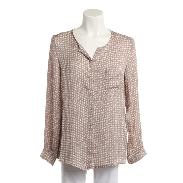 Blouse, in Light Brown, Silk, Repeat