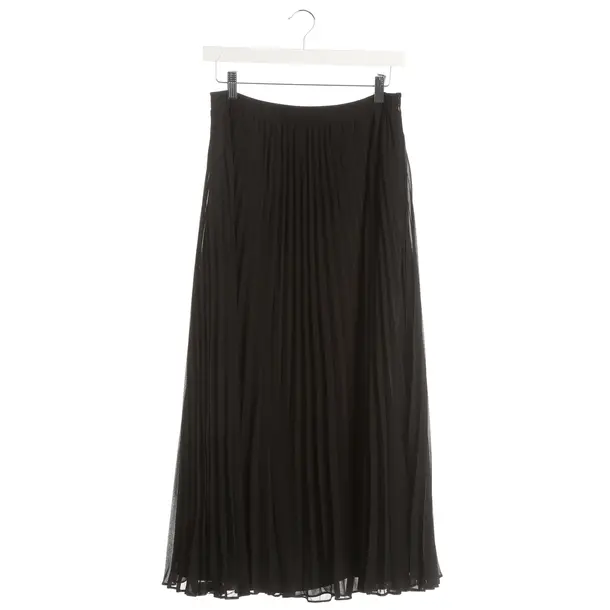 Skirt, in Black, Polyester, self-portrait