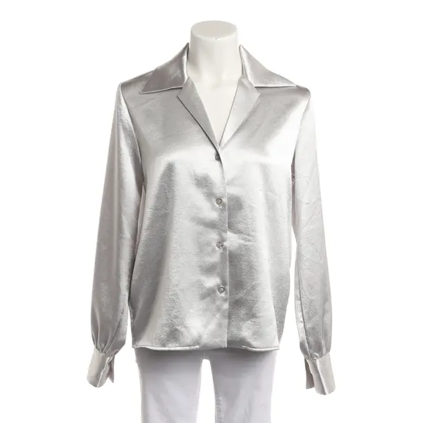 Blouse, in Silver, Polyester, Anine Bing