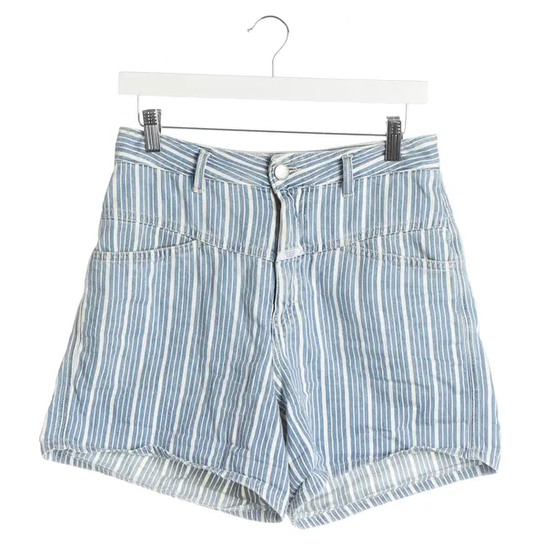 Shorts, in Light Blue, Cotton, Closed
