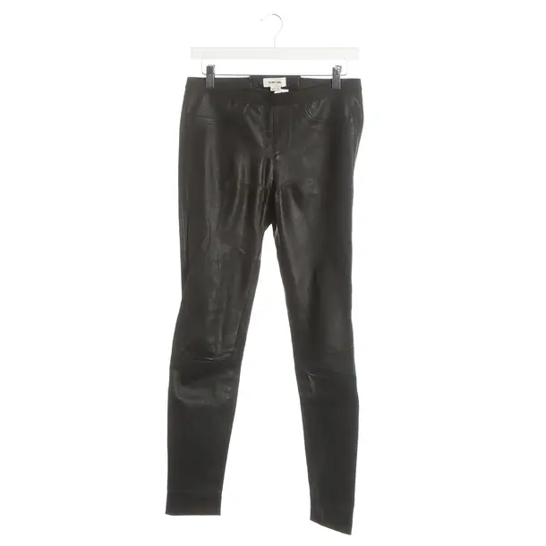 Pants, in Black, Leather, Helmut Lang