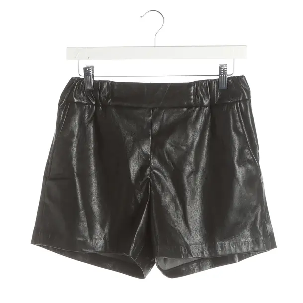 Shorts, in Black, Polyurethane, Anine Bing