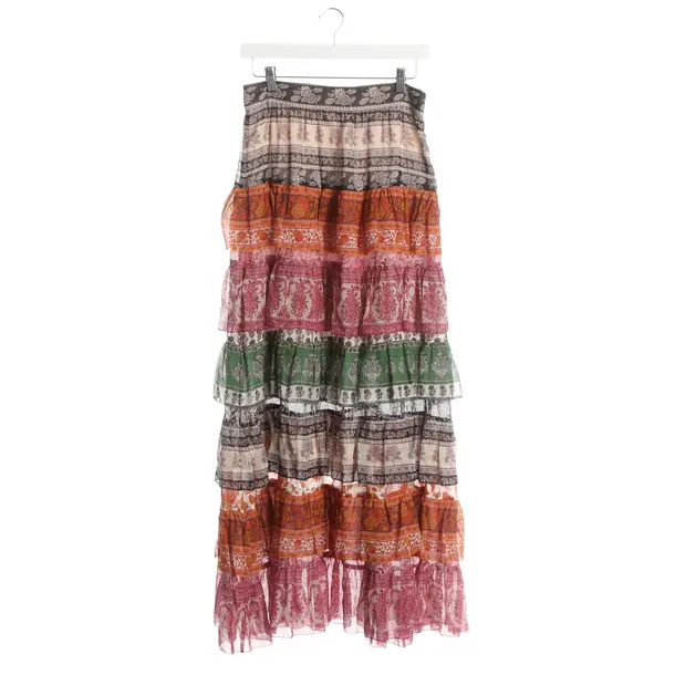 Skirt, in Multicolored, Cotton, Zimmermann