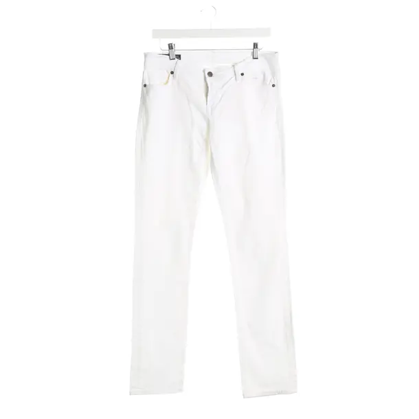 Jeans straight fit, in Bianco, Cotone, Cittadini dell'umanità