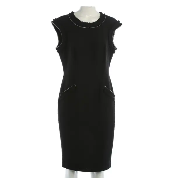 Dress, in Black, Wool, Steffen Schraut