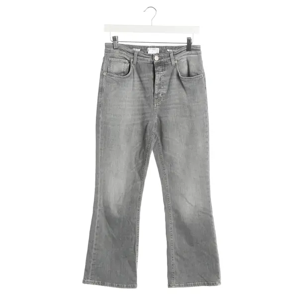 Jeans Flared, in Hellgrau, Baumwolle, Closed