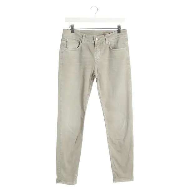 Jeans skinny, in Beige, Cotone, Chiuso