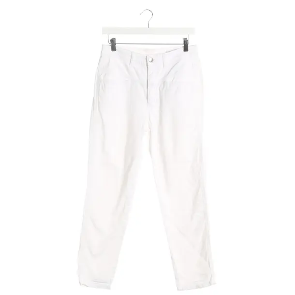 Slim Fit Jeans, in White, Cotton, Closed