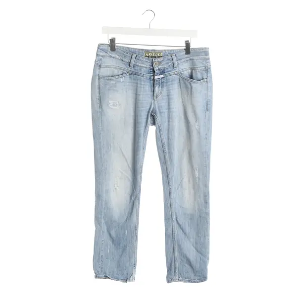 Slim Fit Jeans, in Light Blue, Cotton, Closed