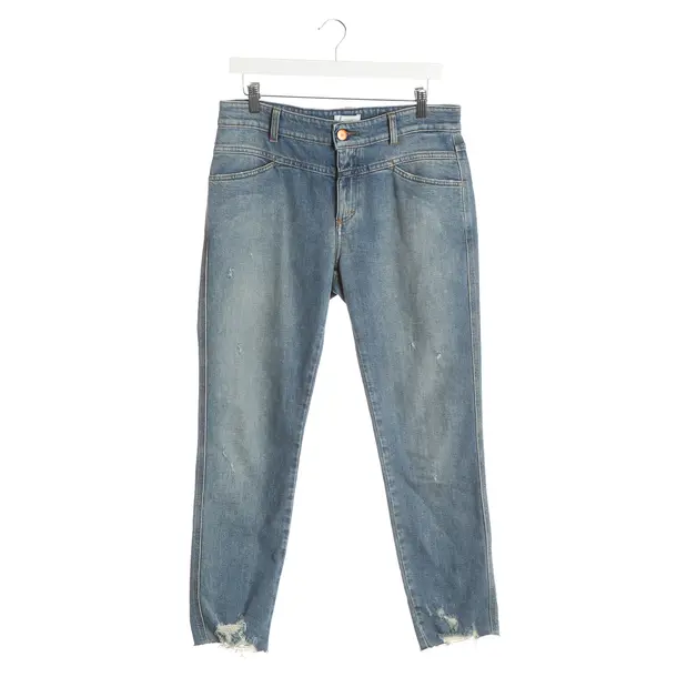 Jeans Slim Fit, in Blau, Baumwolle, Closed