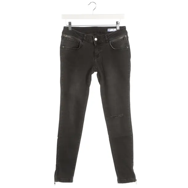 Jeans skinny, in Grigio scuro, Cotone, Anine Bing