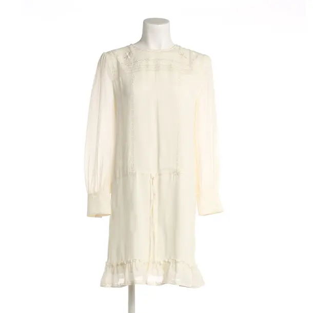 Dress, in Cream, Silk, Anine Bing