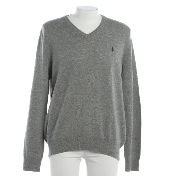 Pullover, in Hellgrau, Wolle, Polo Ralph Lauren