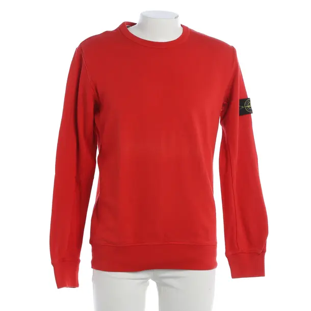 Sweatshirt, in Rot, Baumwolle, Stone Island