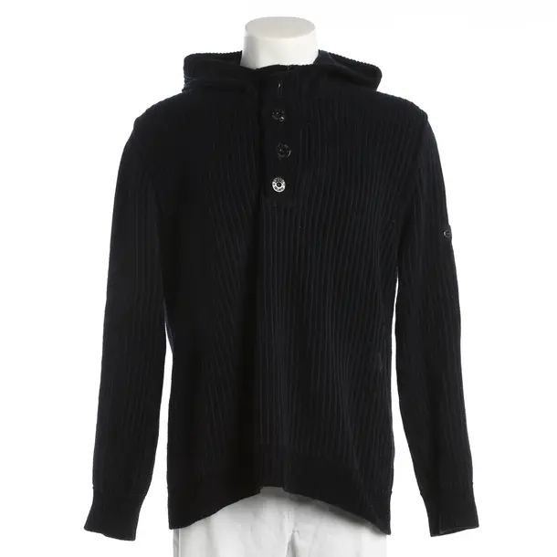 Pullover, in Navy, Baumwolle, Stone Island