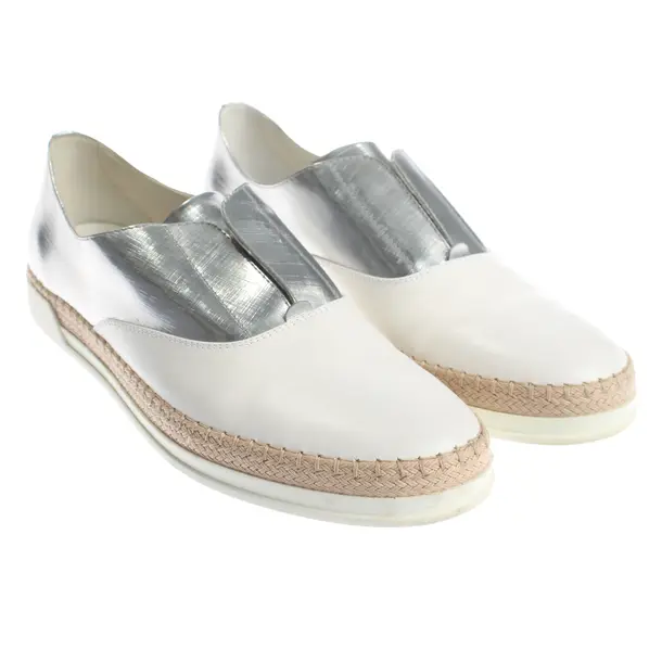 Espadrilles, in Weiß, Tod´s