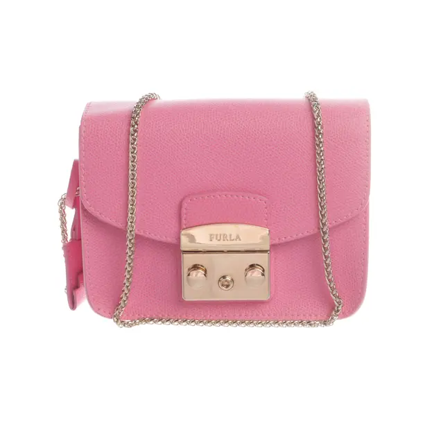 Shoulder Bag, in Pink, Leather, Furla