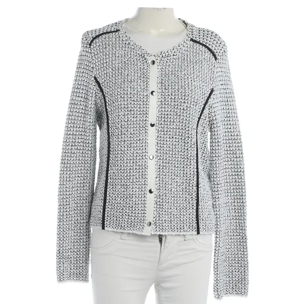 Summer Jacket, in Black, Cotton, Marc Cain