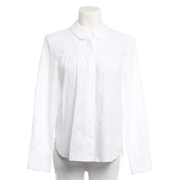 Blouse, in White, Cotton, Dorothee Schumacher