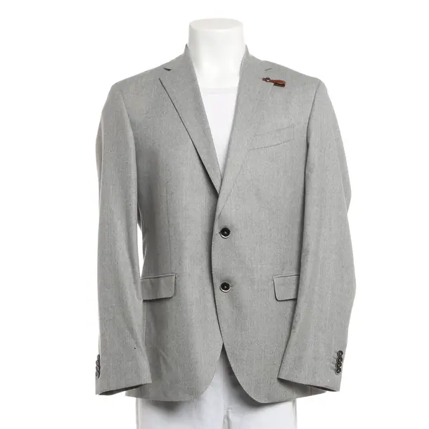 Blazer, in Light Gray, Wool, Baldessarini