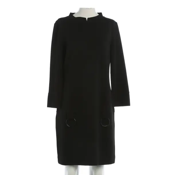 Dress, in Black, Polyester, Ana Alcazar