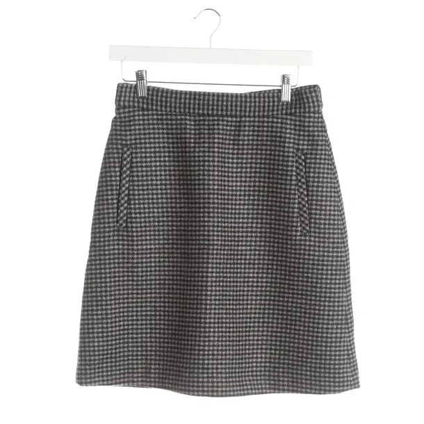 Skirt, in Navy, Wool, Windsor