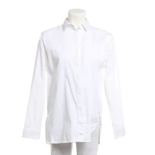 Bluse, in Weiß, Baumwolle, Soluzione