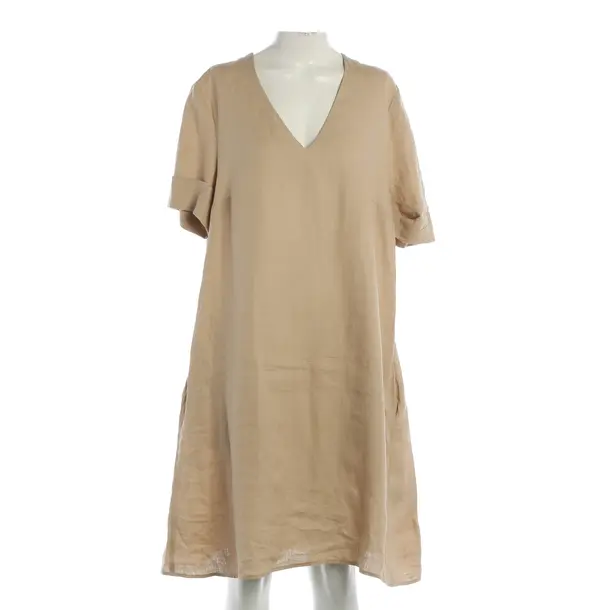 Dress, in Nude, Linen, Riani