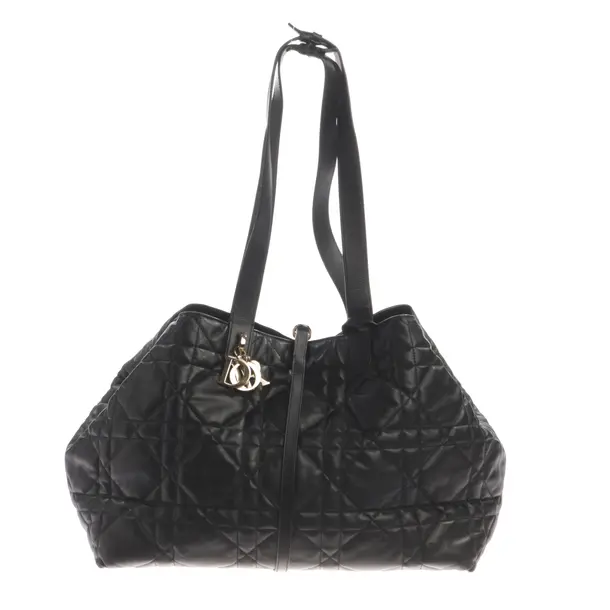 Shopper Bag, in Black, Leather, Dior