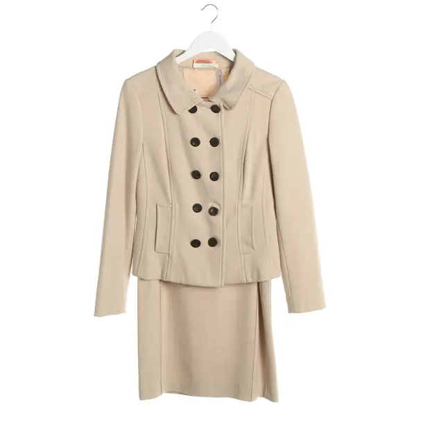 Skirt Suit, in Beige, Polyester, Marc Cain