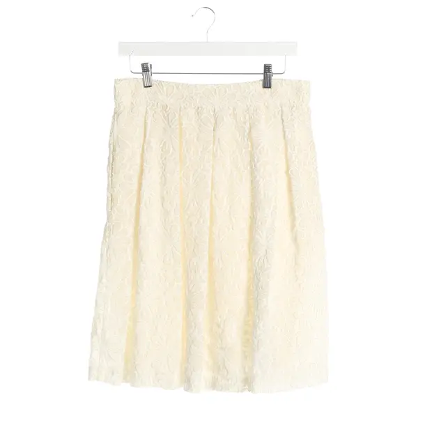Skirt, in White, Cotton, Marc Cain
