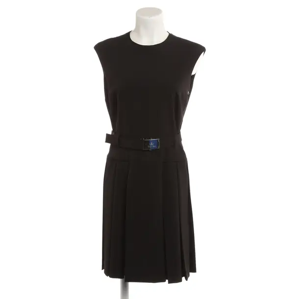 Dress, in Black, Polyester, Prada