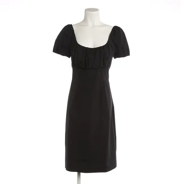 Cocktailkleid, in Schwarz, Baumwolle, Prada