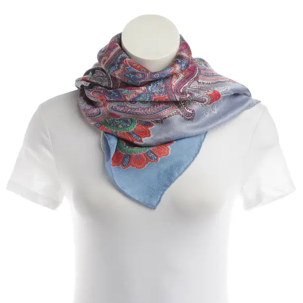 Shawl, in Multicolored, Silk, Roeckl